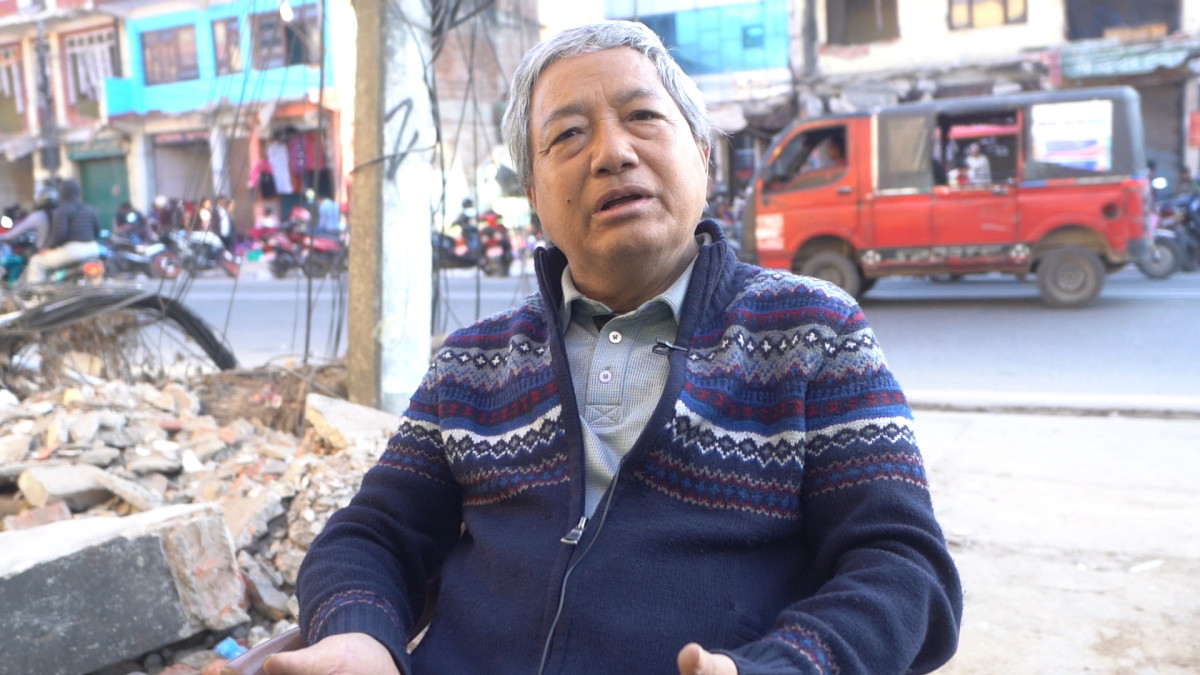 सडक पीडित श्रेष्ठ भन्छन् – हामी सुकुम्वासी हुने भयौँ