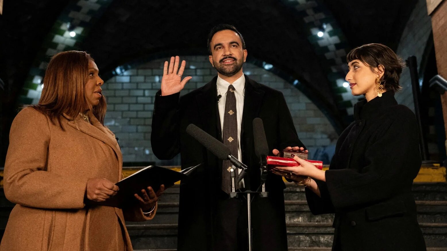 Mamdani sworn in as New York City's first Muslim mayor