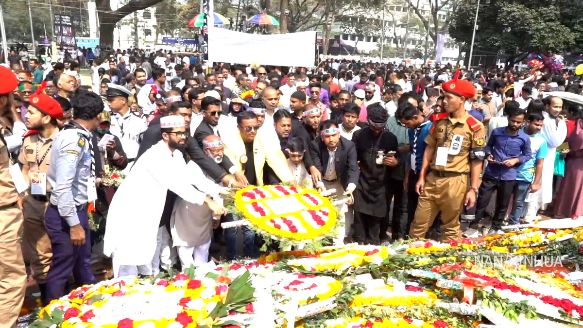 बंगलादेशले मनायो अन्तर्राष्ट्रिय मातृभाषा दिवस