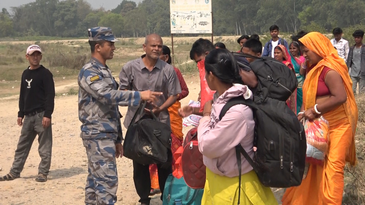 धनुषामा निर्वाचन अवधिसम्मका लागि भारतीय सीमा नाका सिल गरियो