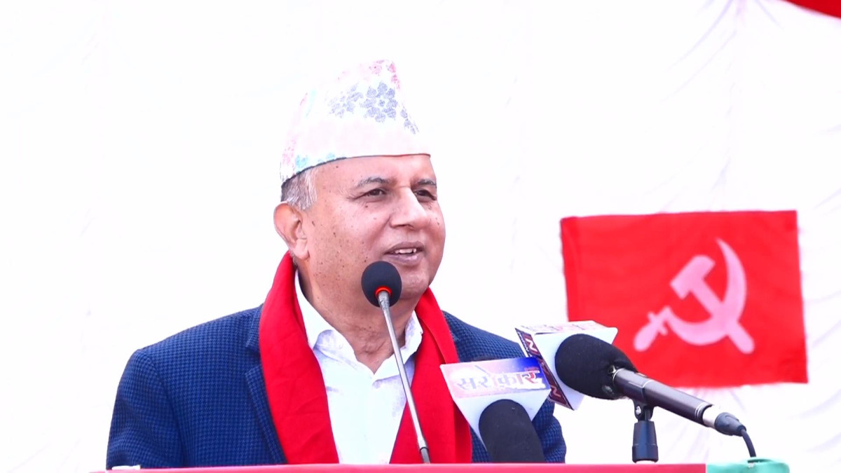‘स्वार्थको जगमा उभिएको नयाँ शक्ति तासको महलजस्तै ढल्छ’: महासचिव पोखरेल