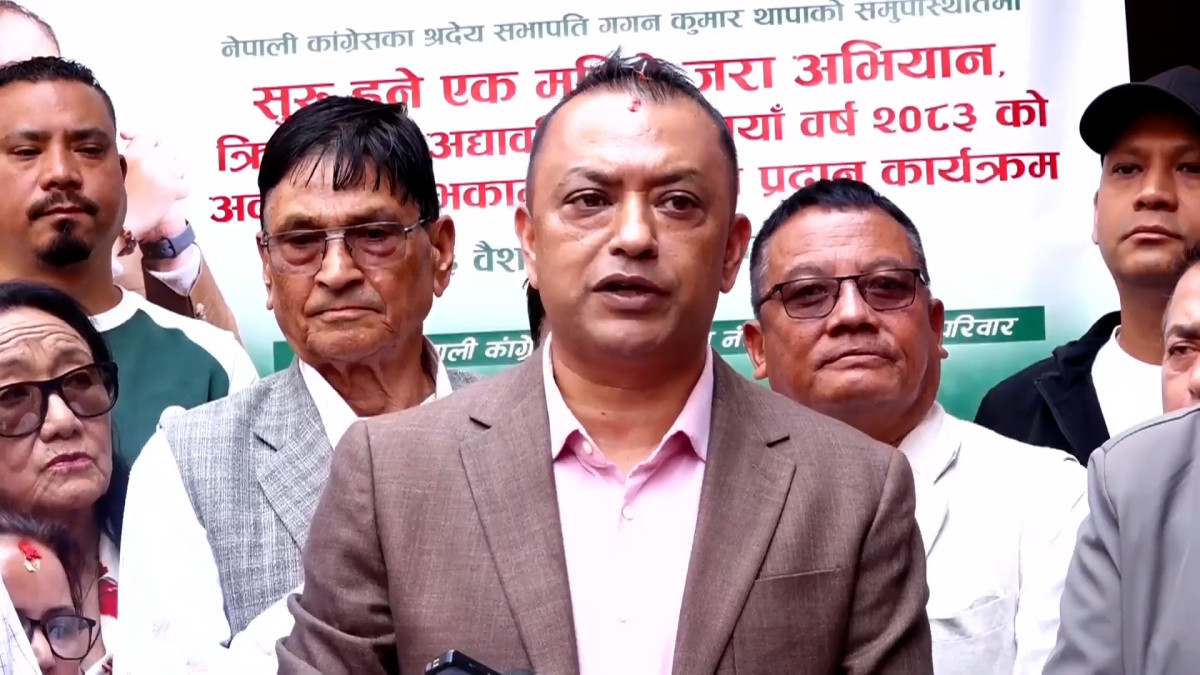 देउवा पक्षलाई काँग्रेस सभापति थापाको चेतावनीः क्रियाशील सदस्यता अध्यावधिक गर्ने कार्यमा डिष्टर्व नगरियोस्