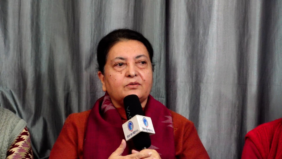 एमाले नेता, कार्यकर्तालाई पूर्वराष्ट्रपति भण्डारीको आग्रहः एकतावद्ध भएर अघि बढ्नुहोस्