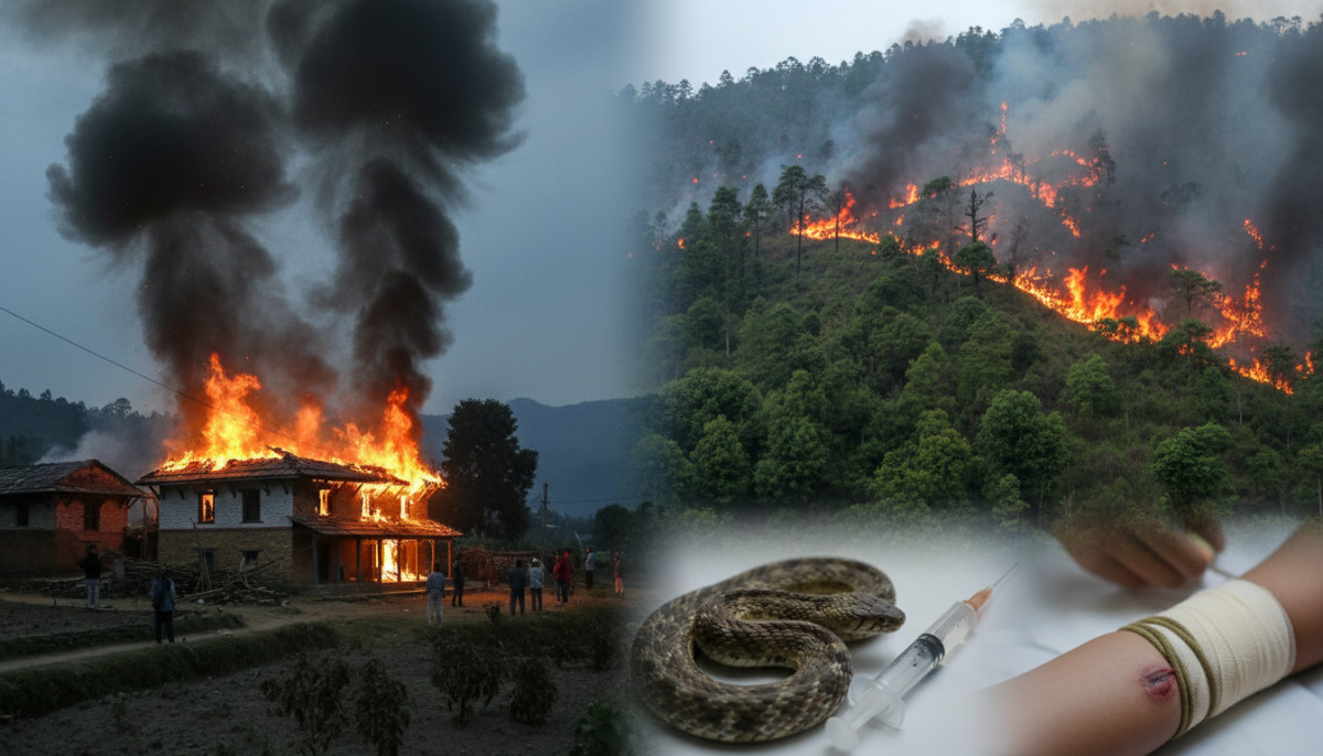 २४ घण्टामा २० विपद्का घटनाः २२ लाख बढीको क्षति