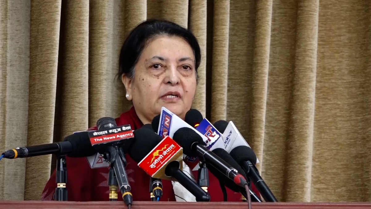 नेपालको कम्युनिष्ट आन्दोलन जबजको मार्गदर्शनमा सशक्त ढंगले अघि बढेको छः पूर्वराष्ट्रपति भण्डारी