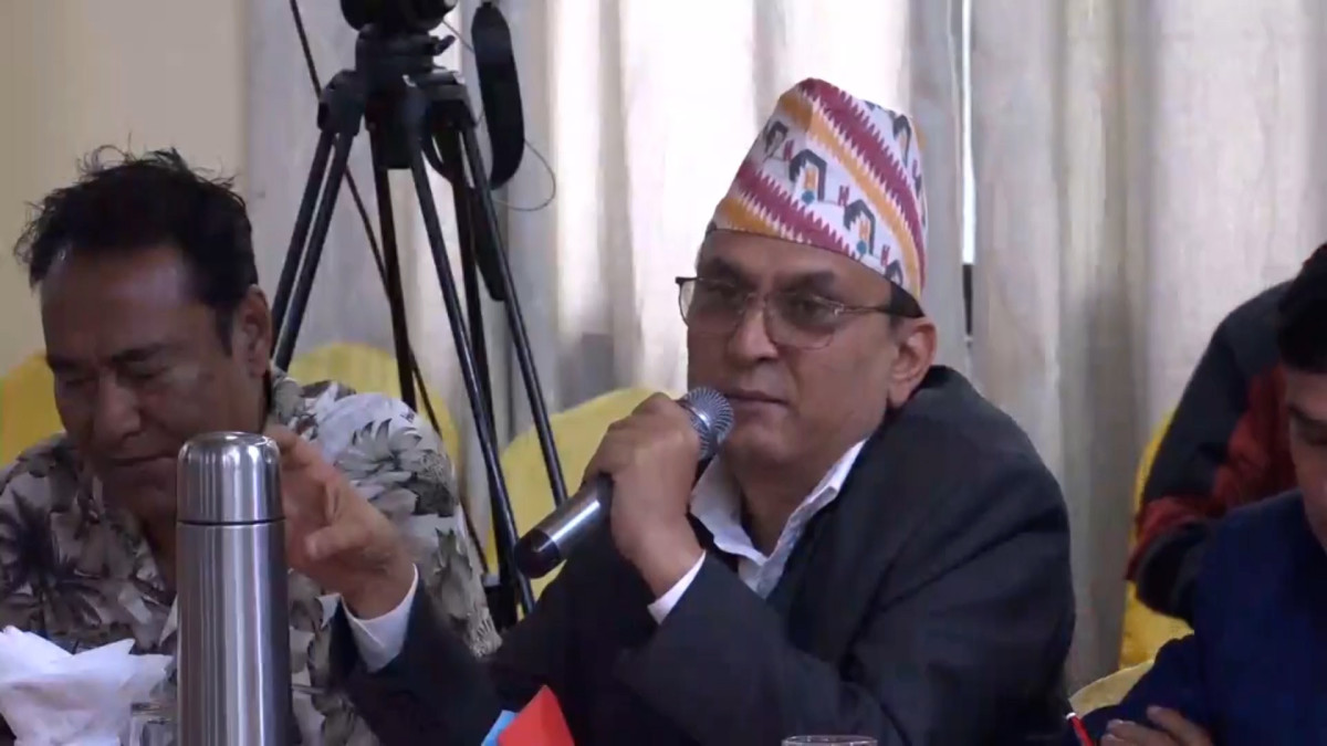 नेपालमा संघीयता जरुरी हो कि होइन ? भनि प्रश्न गर्ने बेला आएको छः एमाले नेता पोखरेल