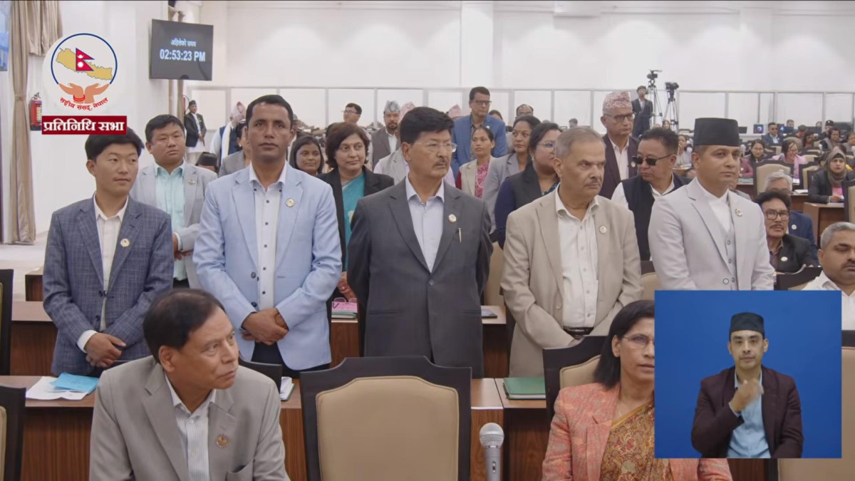 प्रधानमन्त्रीको जवाफ माग गर्दै प्रतिनिधि सभामा प्रतिपक्षी दलहरूको अवरोध