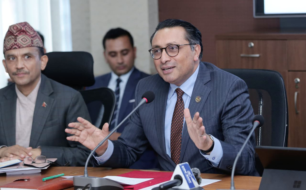 निर्यातमुखी अर्थतन्त्र निर्माणको नेतृत्व गर्न उद्यमीलाई अर्थमन्त्रीको आग्रहः लगानी र प्रतिफलको सुरक्षा गर्ने प्रतिवद्धता