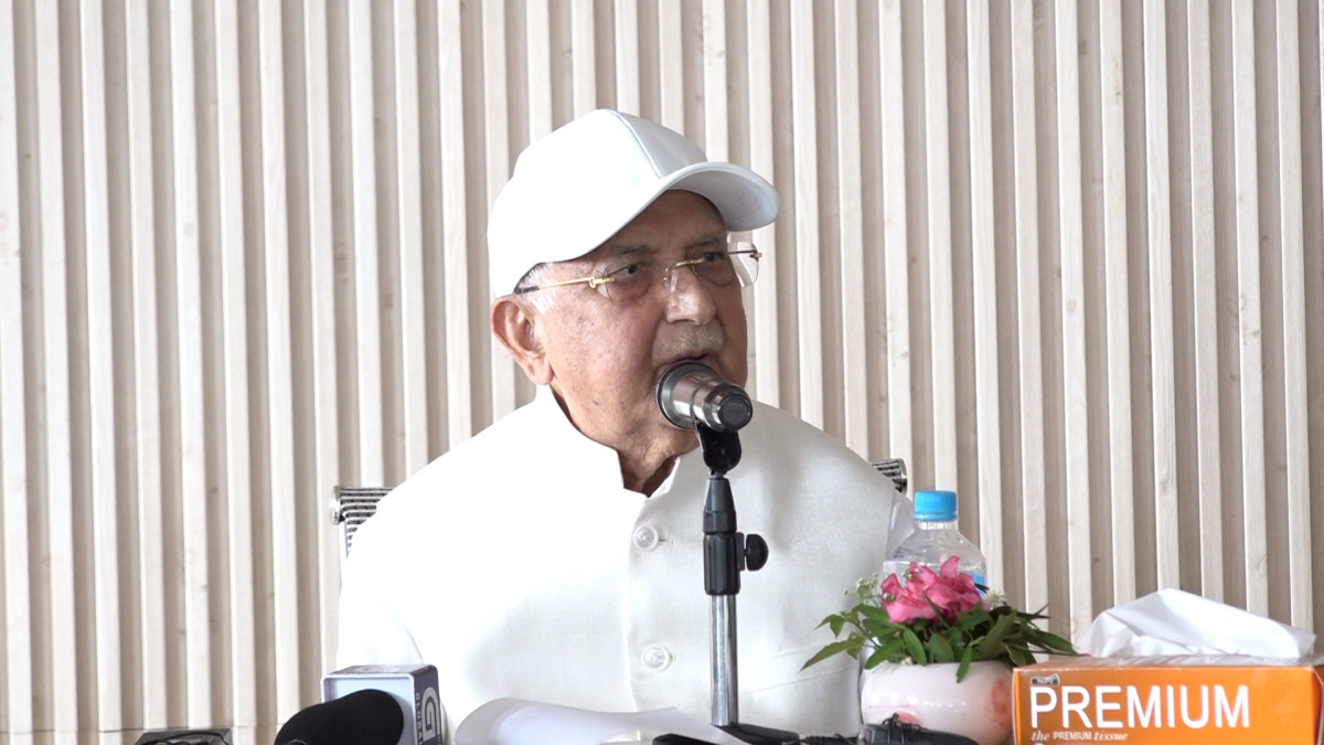 सरकारले राज्यको सामर्थ्य कब्जा गर्दा विपद् व्यवस्थापन प्रभावकारी भएनः अध्यक्ष ओली