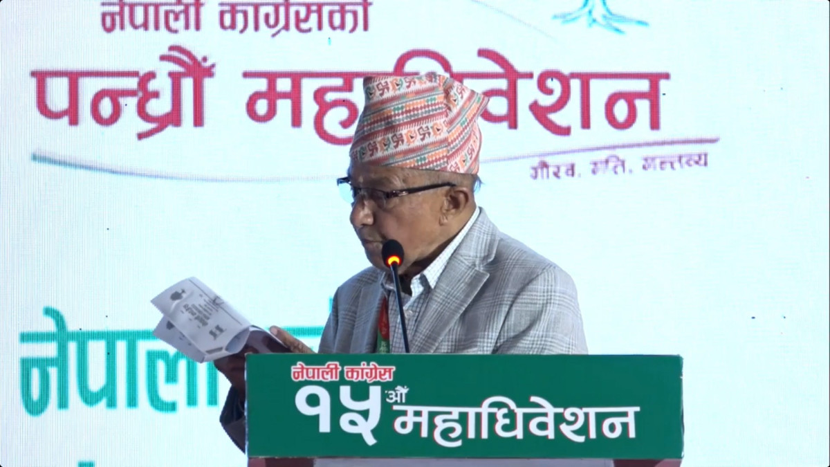 काँग्रेसले धार्मिक स्वतन्त्रतासहितको हिन्दू राष्ट्रको एजेण्डा बोक्नुपर्छः शुक्रराज शर्मा