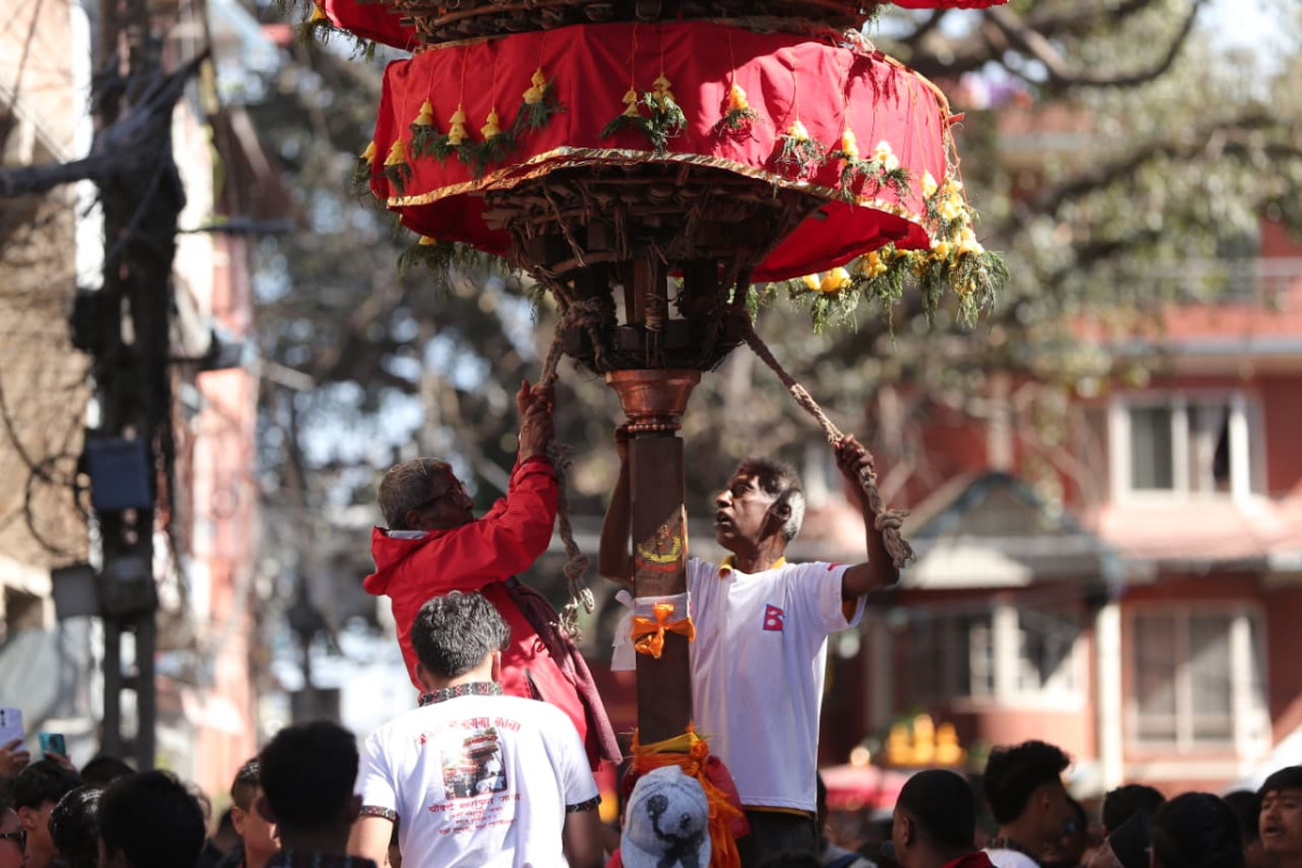 हाँडीगाउँमा मनाइयो ‘कहीँ नभएको जात्रा’ (तस्बिरसहित)
